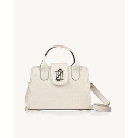 Bolsa Croco Off White