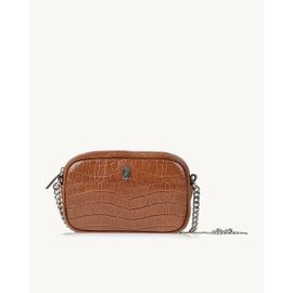 Bolsa Croco Camel