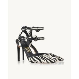 Slingback Salto Alto Zebra