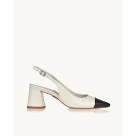 Slingback Salto Médio Venice Preta