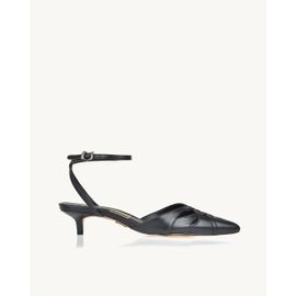 Slingback Salto Médio Venice Preta