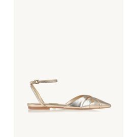 Slingback Metalizado Light Gold