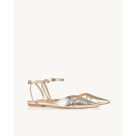 Slingback Metalizado Light Gold