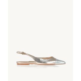 Slingback Metalizado Silver