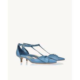 Scarpin Salto Médio Davos Denim