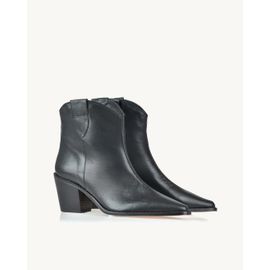 Bota Salto Médio Davos Preta