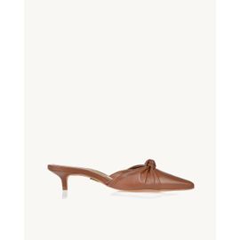 Slingback Salto Médio Davos Camel