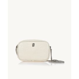 Bolsa Croco Off White