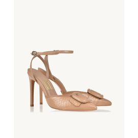 Slingback Salto Alto Piton Pele