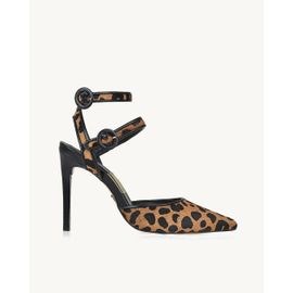Slingback Salto Alto Leopard Leopardo