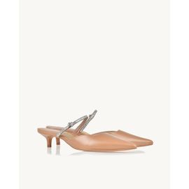 Slingback Salto Médio Venice Pele