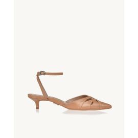 Slingback Salto Médio Venice Pele