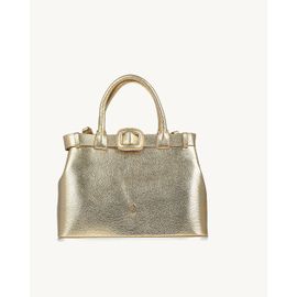 Bolsa Floater Metalizado Light Gold
