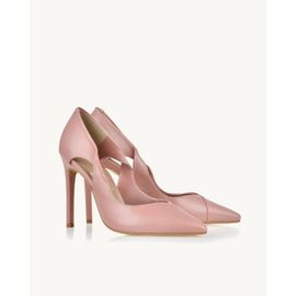 Scarpin Salto Alto Venice Wood Rose