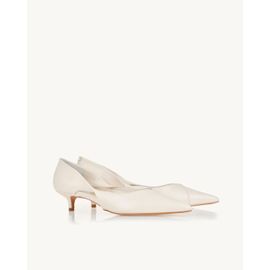 Scarpin Salto Médio Venice Off White