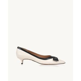 Scarpin Salto Médio Venice Off White