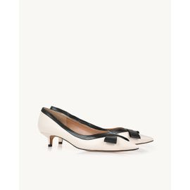 Scarpin Salto Médio Venice Off White