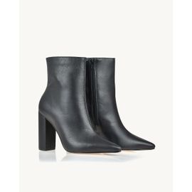 Bota Salto Alto Davos Preta