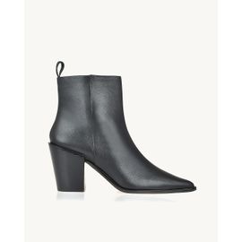 Bota Salto Médio Davos Preta