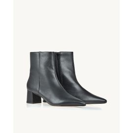 Bota Salto Médio Davos Preta