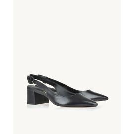 Slingback Salto Médio Venice Preta