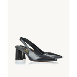 Slingback Salto Médio Venice Preta