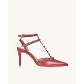 Slingback Salto Médio Venice Scarlet