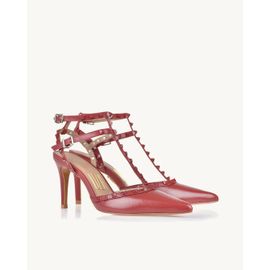 Slingback Salto Médio Venice Scarlet