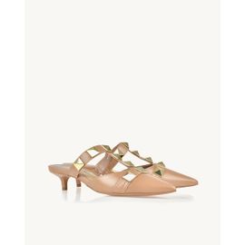 Slingback Salto Médio Venice Pele