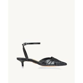 Slingback Salto Médio Venice Preta