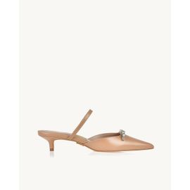 Slingback Salto Médio Venice Pele