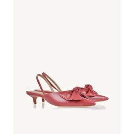 Slingback Salto Médio Venice Scarlet