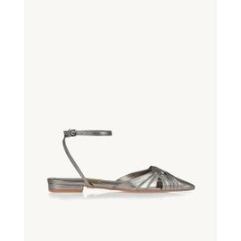 Slingback Shine Old Silver