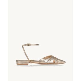 Slingback Shine Light Gold