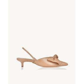 Slingback Salto Médio Venice Pele