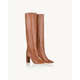 Bota Salto Alto Davos Camel