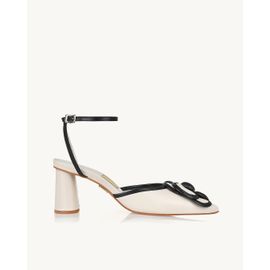 Slingback Salto Médio Venice Off White