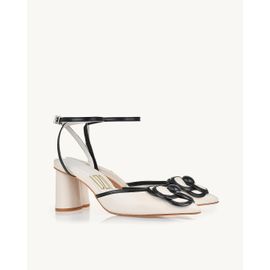 Slingback Salto Médio Venice Off White