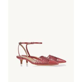 Slingback Salto Médio Venice Scarlet