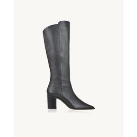 Bota Salto Médio Davos Preta