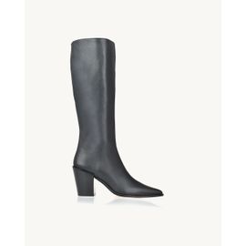 Bota Salto Médio Davos Preta