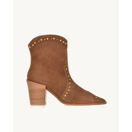 Bota Salto Médio Shammy Caramelo