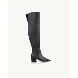 Bota Salto Médio Davos Preta