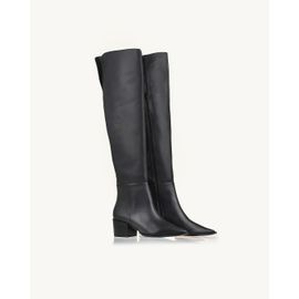Bota Salto Médio Davos Preta