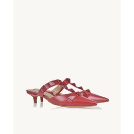 Slingback Salto Médio Venice Scarlet
