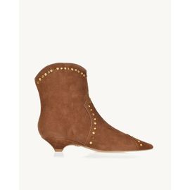Bota Salto Baixo Shammy Caramelo
