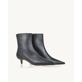 Bota Salto Médio Davos Preta