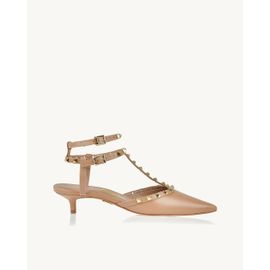 Slingback Salto Médio Venice Pele