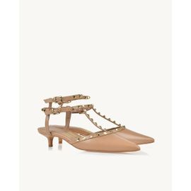 Slingback Salto Médio Venice Pele