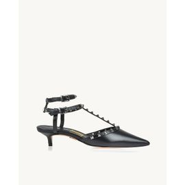 Slingback Salto Médio Venice Preta